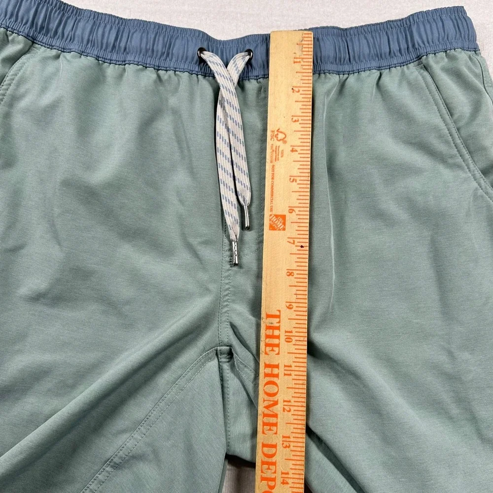 Live Forever Golf Shorts Mens L Performance Stretch Lined Gym Sage LFG 8